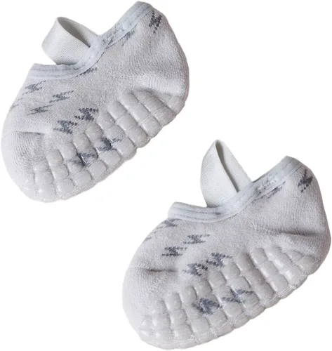 Vista 10 de Calcetines para caminar para bebés, caja de regalo, calcetines con pinzas antideslizantes antideslizantes 2 pares para niños y niñas de 6 a 24