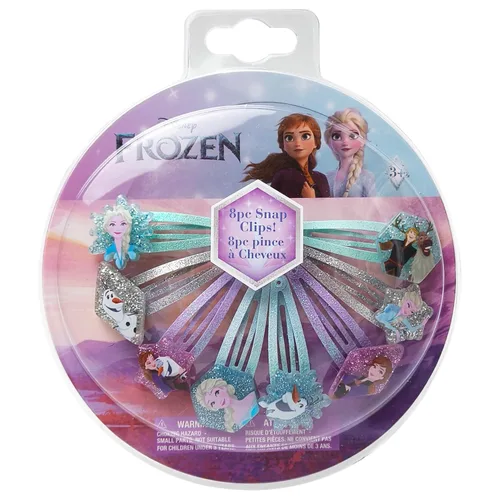 Vista 12 de LUV HER Clips de pelo Barbie para niñas, clips de presión, paquete de 8, multicolor, para edades 3+