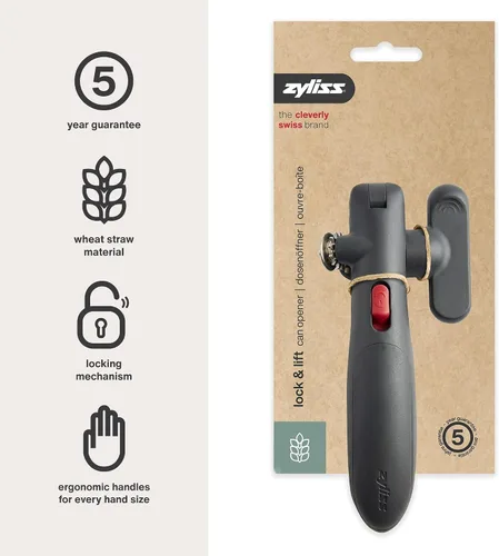 Vista 9 de Zyliss Abrelatas Lock & Lift Beluga