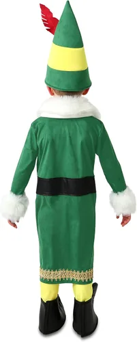 Vista 2 de Princess Paradise - Disfraz de Buddy the Elf para niños, talla XS