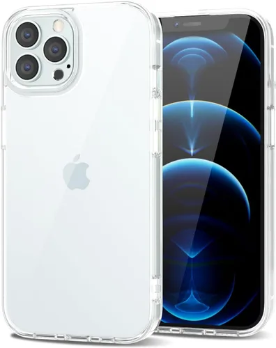 Vista 199 de LoeoeL para iPhone 8 Plus/ 7 Plus Funda Transparente, Funda Híbrida de Teléfono [Plástico Duro y Parachoques de Silicona Suave] Cubierta Protectora