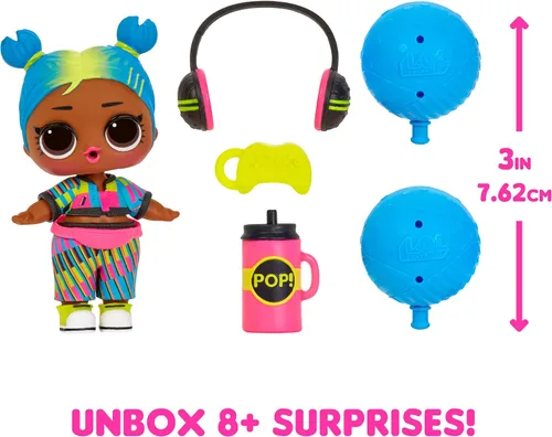 Vista 2 de L.O.L. Surprise! Sooo Mini con muñeca coleccionable, 8 sorpresas, mini bolas de L.O.L. Surprise! y muñecas de edición limitada, gran regalo