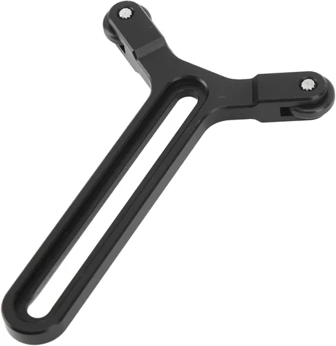 Vista 9 de Soporte de lente, marco de soporte de lente ajustable de 2 ruedas en forma de Y con ajuste vertical de 2.815 in, adecuado para DJI S y para sistema