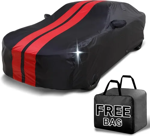 Vista 18 de iCarCover Funda de automóvil personalizada para Mazda 1200 (1970), impermeable, para todo tipo de clima, lluvia, nieve, UV, protector solar