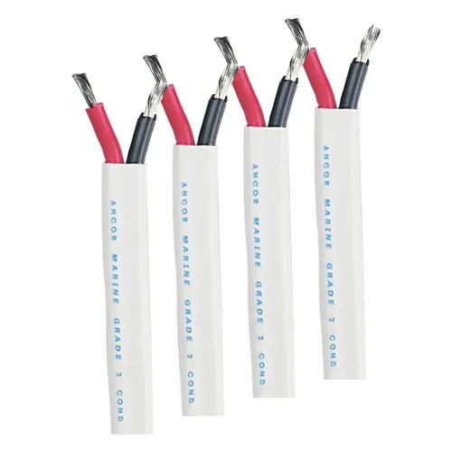 Vista 7 de Ancor Cable dúplex 121599, 14/2 AWG (2 x 2 mm2), plano, 1000 pies