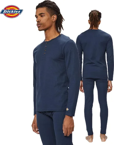 Vista 2 de Dickies Conjunto de ropa interior térmica para hombre, 2 piezas, capa base para clima frío para hombre