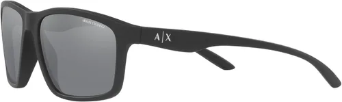 Vista 3 de Armani Exchange Gafas de sol cuadradas Ax4122s para hombre