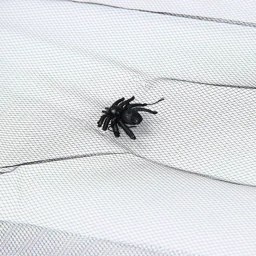 Vista 3 de CA Mode Sombrero de bruja para mujer, gorro de mago, gorro de araña, pluma, disfraz de Halloween