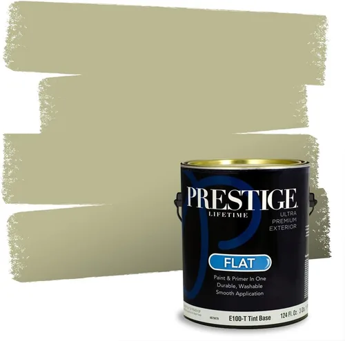 Vista 211 de Prestige Paints - 2 en 1, pintura base y pintura de exterior, E100-N-735BM