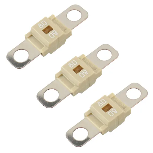 Vista 10 de BOJACK AMI/Midi 40A Fusible de Alta Corriente - Fusible de Perno de 40 Amperios para Automóviles, Camiones, Vehículos de Construcción, Autobuses