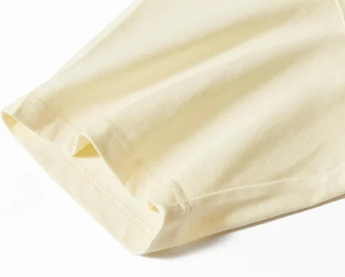 Vista 3 de Camiseta de alta calidad para hombre, 7.1 oz/yd² de algodón puro con cuello redondo