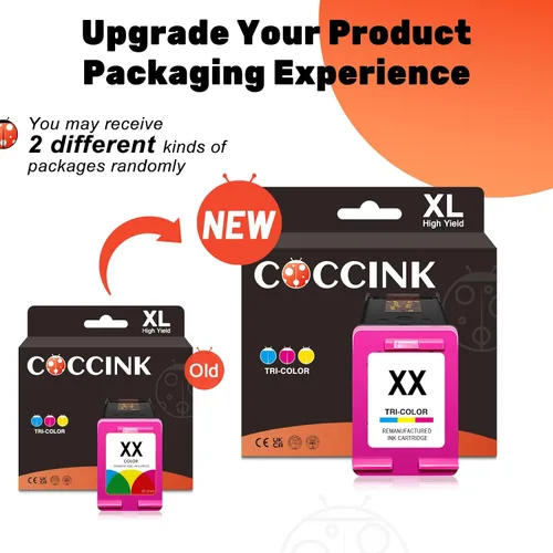 Vista 8 de COCCINK 246XL - Cartucho de tinta de color para Canon CL-246 XL CL-244 246 XL Funciona con Canon Pixma TS302 TS3122 TS3300 TS3320 TS3322 TR4520
