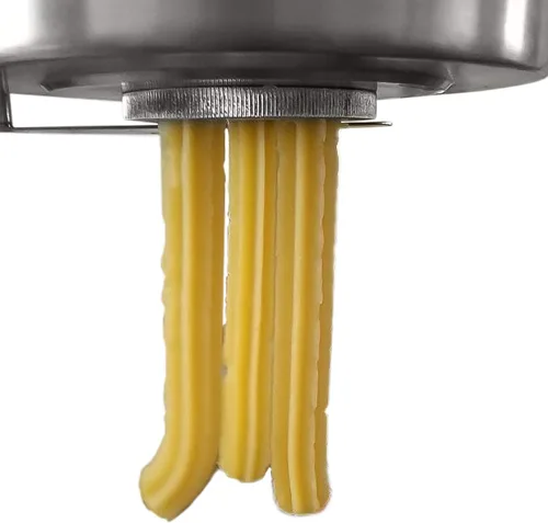 Vista 8 de ALDKitchen Máquina para hacer churros Fabricante español de donas Control manual (Churro Maker con freidora)