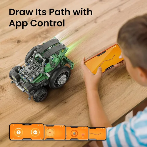 Vista 10 de Sillbird Kit de construcción de automóviles robot con control remoto