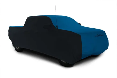 Vista 11 de Coverking Custom Fit Funda de coche para Select Ford modelos – satén elástico, Negro