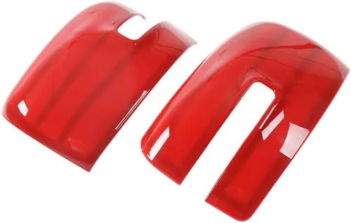 Vista 6 de Cubierta de espejo retrovisor, tapa de espejo retrovisor, cubierta de protección compatible con Jeep Renegade 2016 2017 2018 2019 2020 2021 2022
