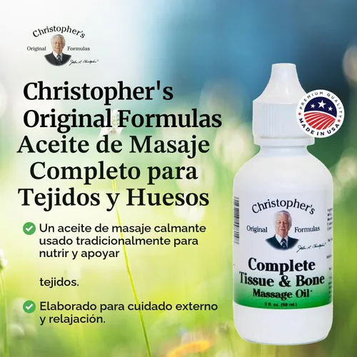 Vista 4 de Pomada Dr. Christopher Formula completa para tejidos y huesos, de 4 onzas, 49816, 2 onza, 1, 1