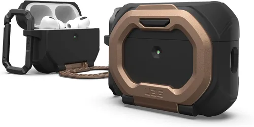 Vista 15 de UAG Scout - Funda para AirPods Pro 3 Gen 2025, con mosquetón, color negro Protección resistente, prueba de caídas de grado militar, cierre seguro