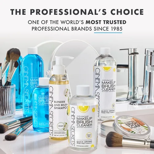 Vista 8 de Cinema Secrets Spray limpiador de brochas de maquillaje profesional