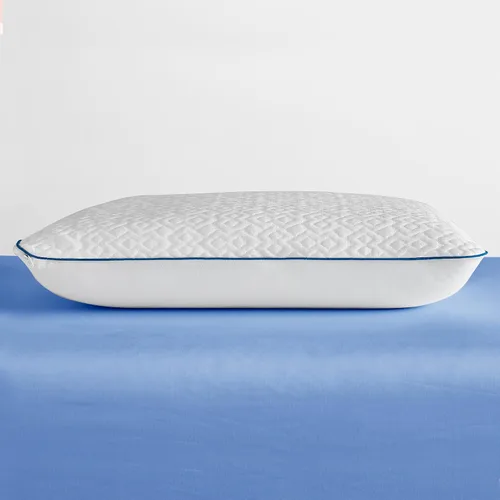 Vista 2 de Sleep Innovations Forever Cool Gel Memory Foam Pillow, Standard (Pack of 2), White 2 Count