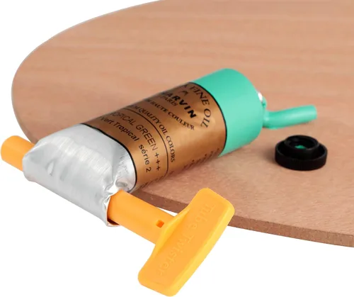 Vista 7 de Creative Mark - Rodillo escurridor, exprimidor de tubos, grande, universal, de 4 pulgadas, resistente, herramienta para llaves por Creative Mark