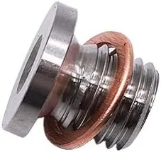 Vista 2 de Reemplazo del tapón y arandela de drenaje de aceite del motor del cárter para Polaris Sportsman RZR Ranger Scrambler 7052306