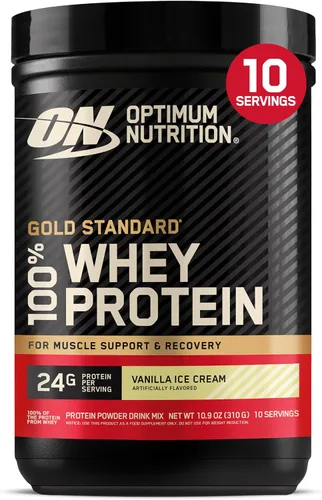 Vista 13 de Optimum Nutrition Estándar dorado 100% Proteína de Suero de Leche en Polvo, Pie de lima, 1.8 Libra