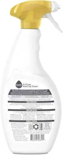 Vista 2 de Seventh Generation Lemongrass Citrus - Limpiador desinfectante multisuperficie, 26 onzas, paquete de 4
