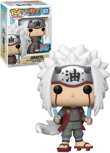 Vista 7 de Funko Pop! Naruto Shippuden - Jiraiya con paleta, figura de vinilo exclusiva de la convención de otoño 2021 #1025