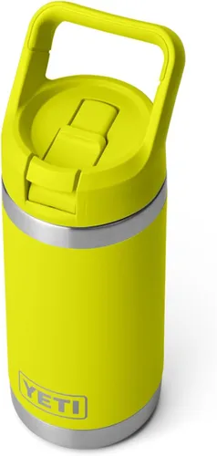 Vista 112 de YETI Rambler Jr. - Botella de 12 onzas para niños, con tapa con pajilla