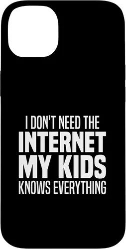 Vista 15 de I Don't Need The Internet My Kids Knows Everything - Parents Case for iPhone 17