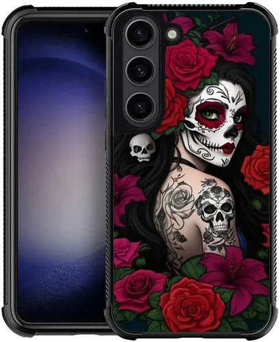 Vista 39 de Funda compatible con Samsung Galaxy S23, diseño de elefantes africanos, diseño increíble a prueba de golpes, antiarañazos, carcasa trasera
