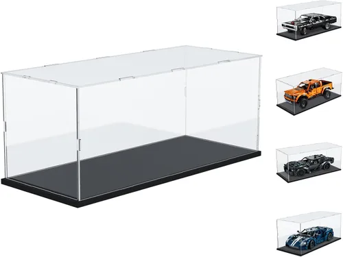 Vista 40 de Choowin Vitrina de acrílico para casco de Lego Star Wars para casco de Lego Capitán Rex, vitrinas de acrílico transparente grueso