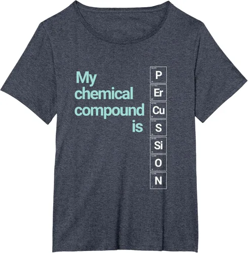 Vista 38 de Percussion Band Geek My Chemical Compound T-Shirt