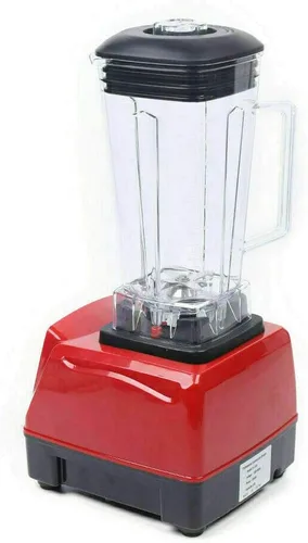 Vista 4 de Mezclador eléctrico de jugo, batidora, trituradora de hielo, mezclador de cocina multifunción, mezclador de grado comercial, alta potencia, 2L, 1500