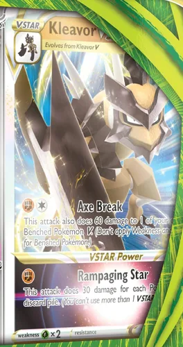Vista 4 de Pokemon TCG: caja de colección Kleavor VSTAR