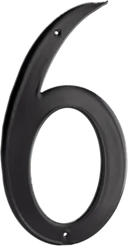 Vista 8 de Montague Metal Products números estándar para casas, Negro