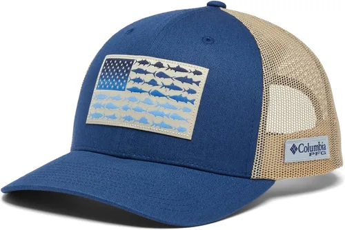 Vista 122 de Columbia Gorra de Béisbol de Malla con Logotipo PFG Unisex para Adultos