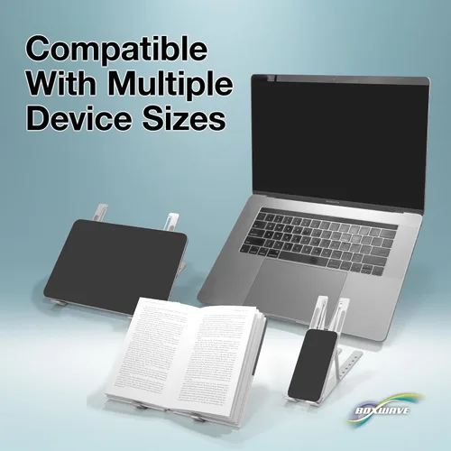 Vista 9 de BoxWave - Soporte y soporte compatible con Lenovo ThinkPad P14s (21A0) - Soporte compacto QuickSwitch para laptop, portátil, soporte de visión