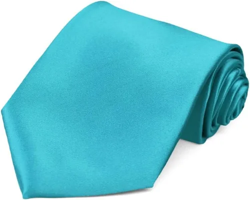 Vista 171 de tiemart Corbata de color sólido para hombre Longitud estándar