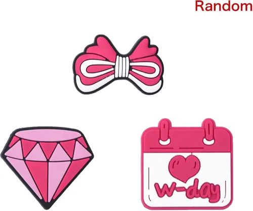 Vista 6 de Paquete de dijes para zapatos accesorios encantadores para decoración para niños niñas niños adultos hombres mujeres regalos de cumpleaños