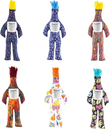 Vista 12 de Dammit Doll XL - Divertido regalo de broma para aliviar el estrés, color aleatorio, para aliviar la ira y la frustración, elefante blanco o muñeca
