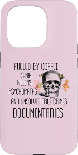 Vista 13 de Funda para iPhone 11 Coffee Serial Killers Psychopaths and Unsolved True Crimes