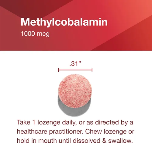 Vista 7 de PROTOCOL FOR LIFE BALANCE Metil B12 1,000mcg - Vitamina B12 para el metabolismo de la homocisteína - Apoya la salud del cerebro y la salud