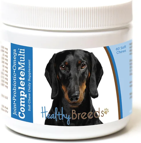 Vista 241 de Healthy Breeds Affenpinscher todo en uno multivitamínico suave masticable 60