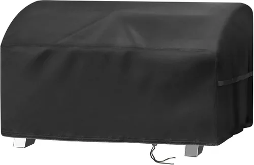 Vista 14 de Cubierta de Parrilla para Parrilla Hibachi, Cubierta de Parrilla de Mesa Pequeña Impermeable para Exteriores de Servicio Pesado, Cubierta