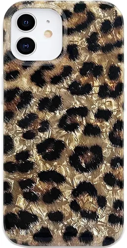Vista 12 de J.west Funda floral para iPhone 12 y iPhone 12 Pro de 6.1 pulgadas, diseño de patrón de flores de TPU suave, parachoques a prueba de golpes