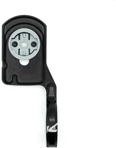 Vista 3 de K-Edge Soporte para computadora de bicicleta Aero Roam para dispositivos GPS Wahoo Negro Wahoo ROAM Aero Mount With 31.8mm Clamp