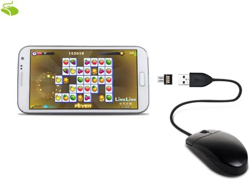 Vista 5 de Cablecc 100pcs Mini Tamaño USB 3.0 a Micro SD SDXC TF Lector de Tarjetas con Micro USB 5pin OTG Adaptador para Tablet/Teléfono Celular..