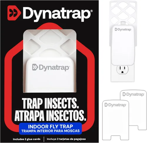 Vista 9 de Dynatrap Recambios de tarjetas de pegamento para interiores Dynatrap Fly Trap modelos DT3007 y DT3007W - 6 tarjetas de pegamento - 23007 - Control